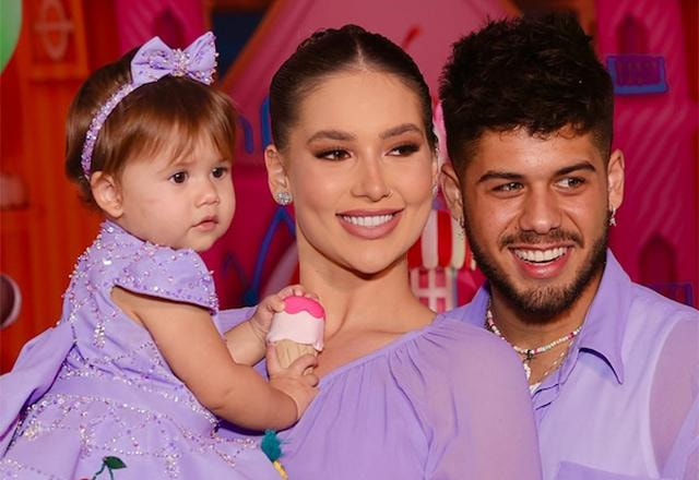 viriginia, zé felipe e maria alice