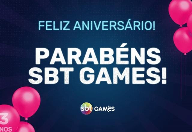 SBT Games 3 anos