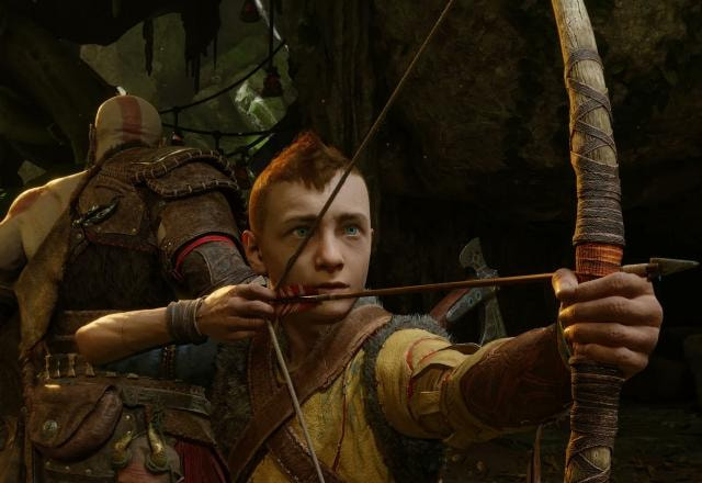 Imagem promocional de God of War Ragnarök