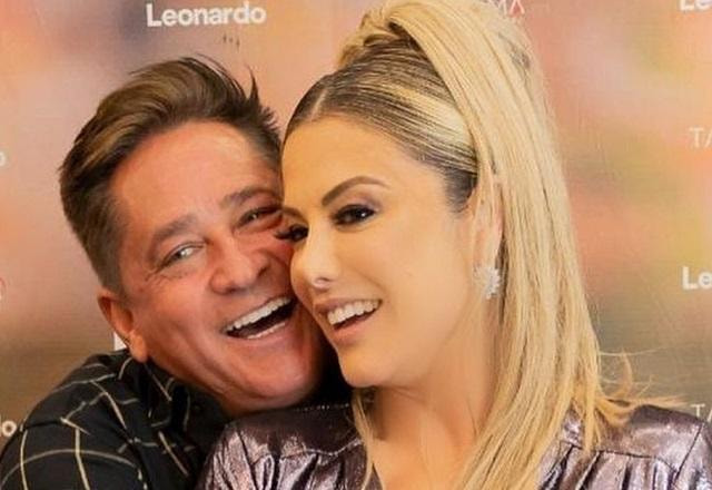 Poliana Rocha e Leonardo