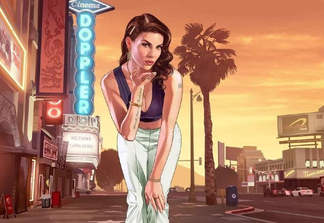 Imagem promocional de GTA V