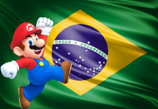 Imagem promocional da Nintendo no Brasil