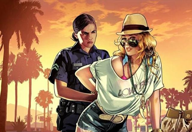 Imagem promocional de GTA V