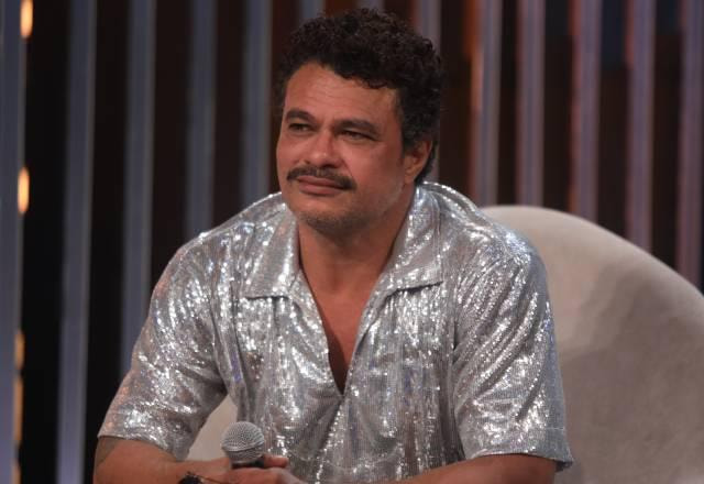 Léo Maia no quadro homenagens do Programa Raul Gil