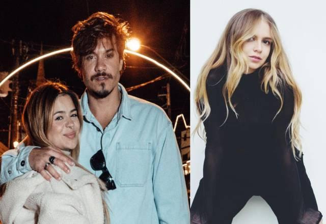 Na montagem aparece Viih Tube e Eliezer do lado esquerdo e Isabella Scherer do lado direito