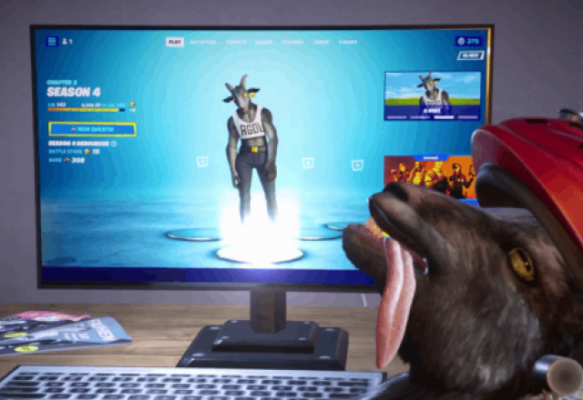 Goat Simulator 3 ganha traje exclusivo no Fortnite