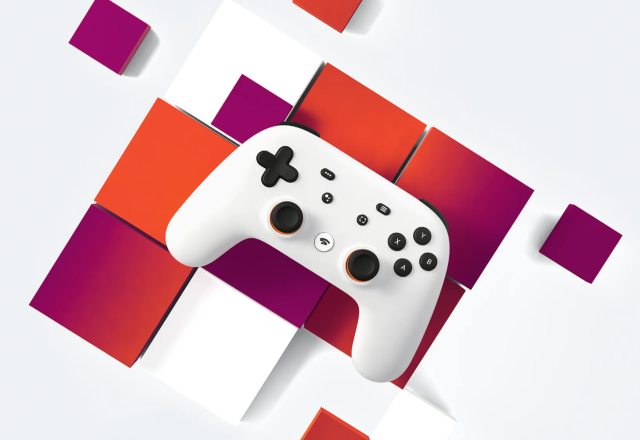 Imagem promocional do Google Stadia