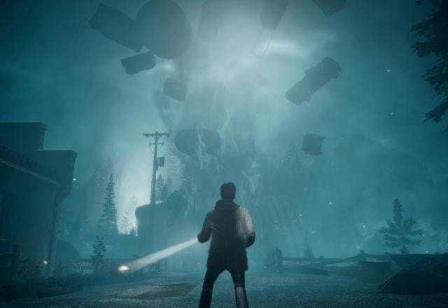 Imagem promocional de Alan Wake Remastered