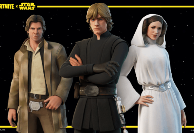 Fortnite recebe skins do Star Wars em semana Skywalker