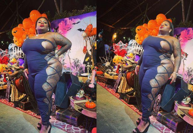Jojo Todynho em festa de Halloween
