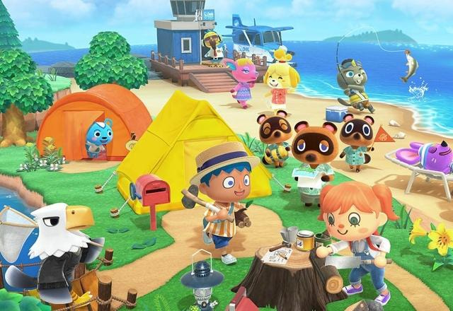 Imagem promocional de Animal Crossing: New Horizons