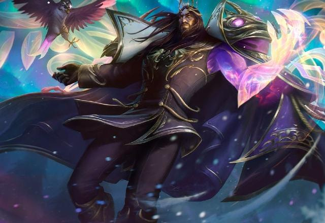 Splash art da skin Swain Polaris