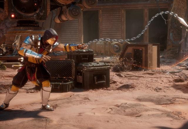 Imagem promocional de Mortal Kombat 11