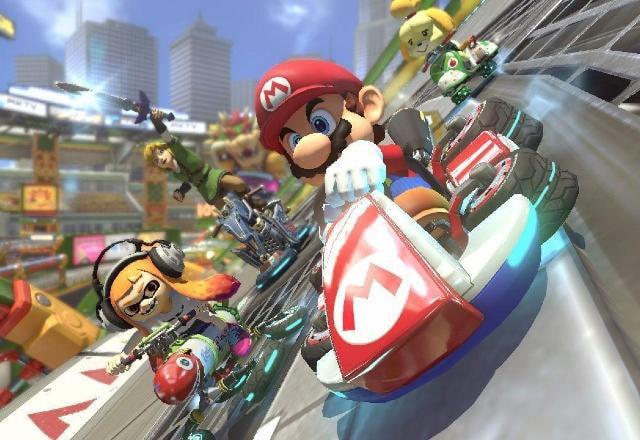 Imagem promocional de Mario Kart 8 Deluxe