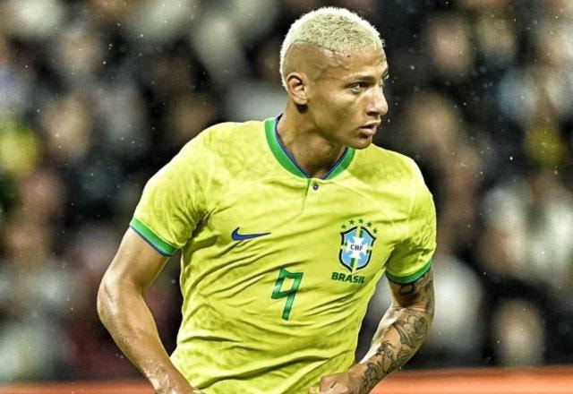 O jogador Richarlison