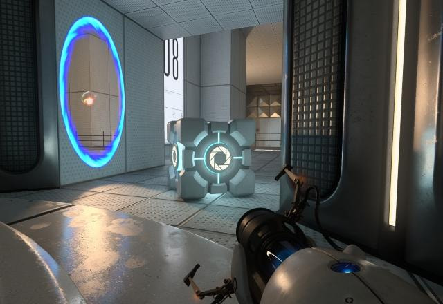 Imagem promocional de Portal with RTX