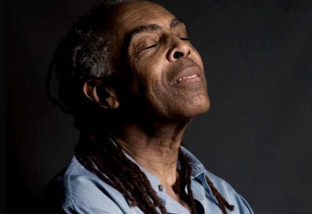 O cantor e compositor Gilberto Gil