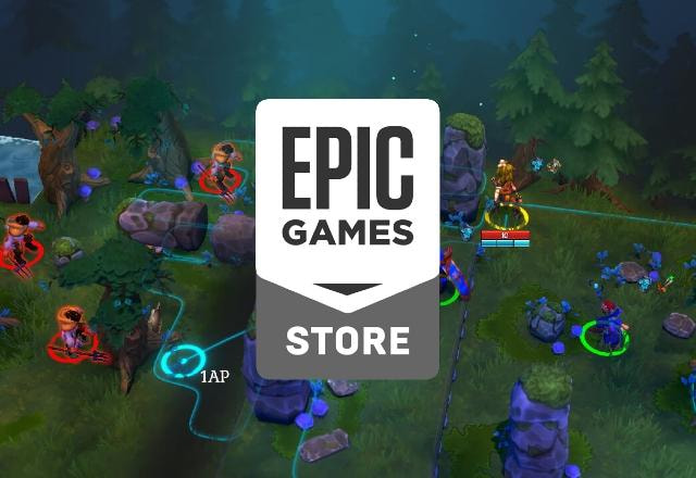 Imagem promocional da Epic Games Store