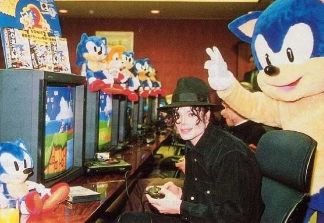 Sega com Michael Jackson