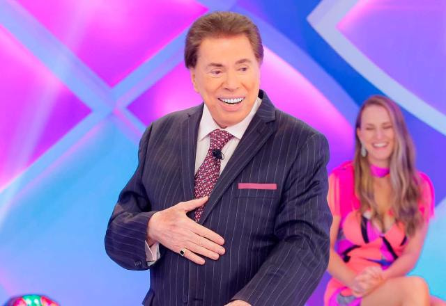 O apresentador Silvio Santos