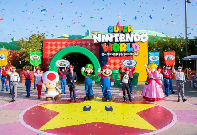 Imagem promocional do Super Nintendo World