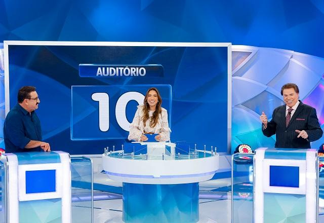 Ratinho, Patricia Abravanel e Silvio Santos