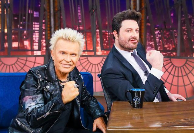 Billy Idol e Danilo Gentili