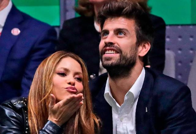 Shakira e Piqué, na época em que eram casados