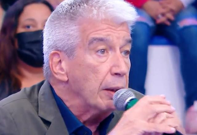 Décio Piccinini durante o programa.