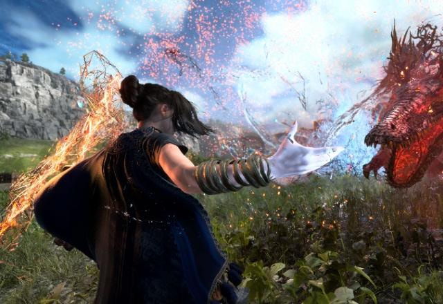 Imagem promocional de Forspoken