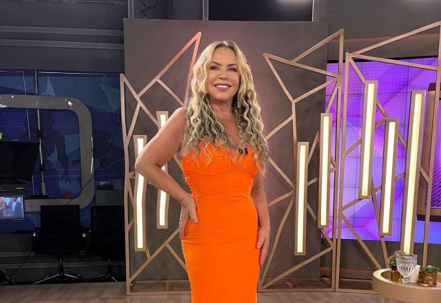 A apresentadora Flor Fernandez