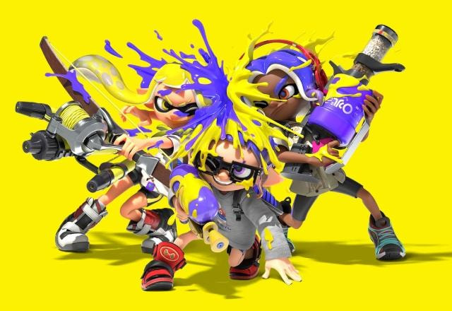 Imagem promocional de Splatoon 3