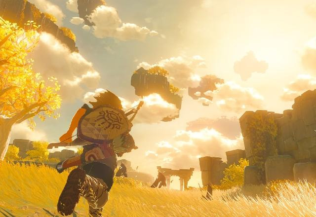 Imagem promocional de The Legend of Zelda: Tears of the Kingdom