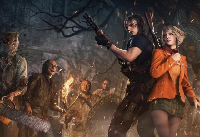 Imagem promocional de Resident Evil 4 Remake