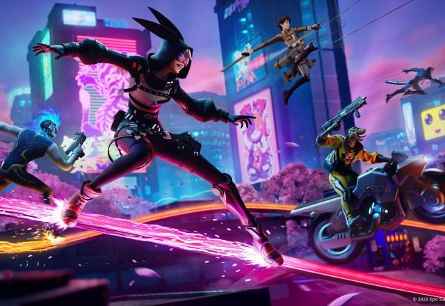 Imagem promocional de Fortnite