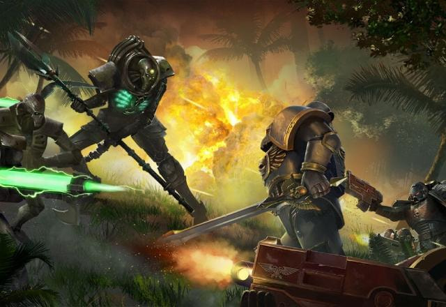 Imagem promocional de Warhammer 40,000: Gladius - Relics of War