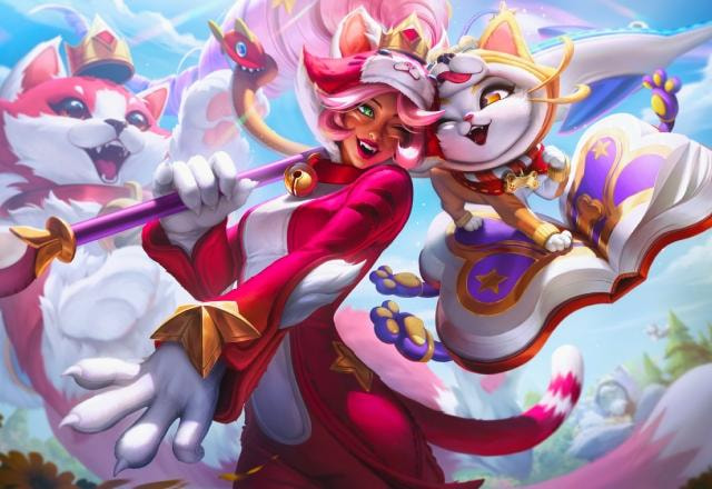 Splash art das skins de Nidalee e Yuumi