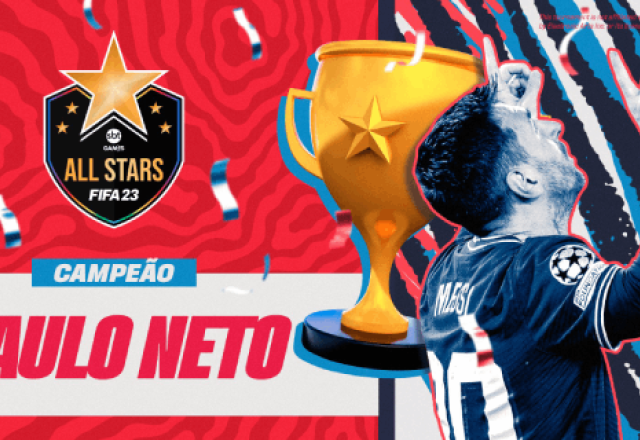 Paulo Neto se consagra campeão da 4ª Edição do SBT All Stars FIFA