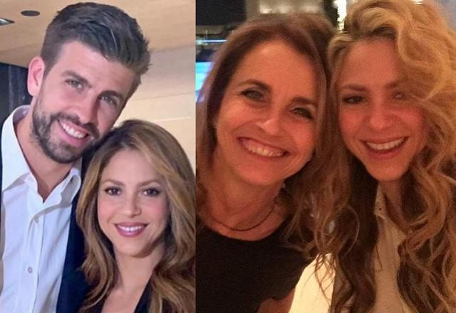 Shakira, Piqué e sogra