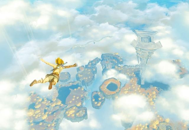 Imagem promocional de The Legend of Zelda: Tears of the Kingdom