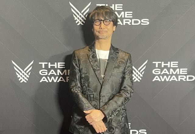 Foto de Hideo Kojima no The Game Awards 2022