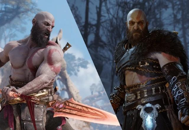 Imagem promocional de God of War Ragnarök