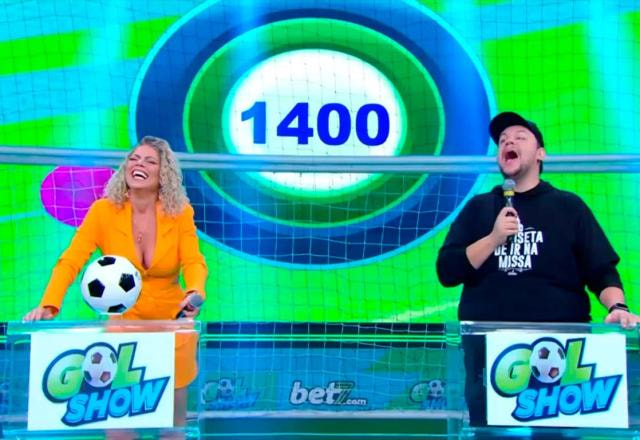 Catia Pagonete e Rogerio Morgado participam do Gol Show