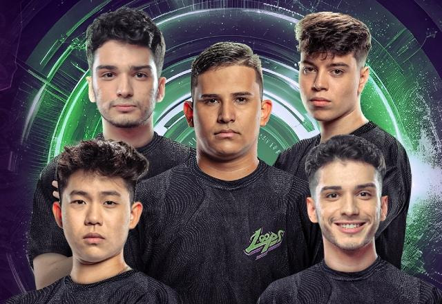 Imagem promocional dos jogadores de Honor of Kings da Loops Esports