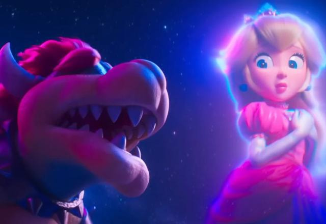 Imagem promocional de Peaches, canção de Bowser (Jack Black)