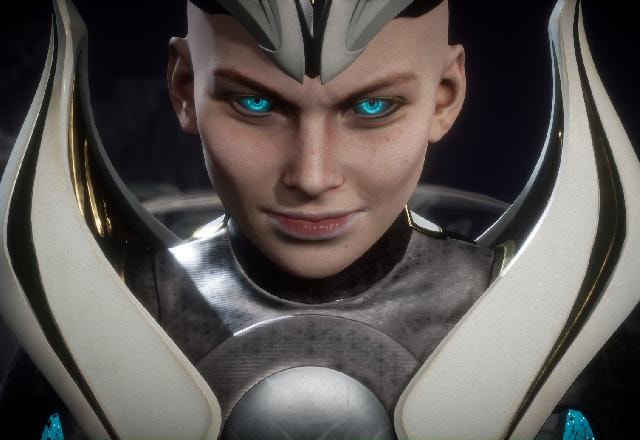 Imagem promocional de Kronika em Mortal Kombat 11