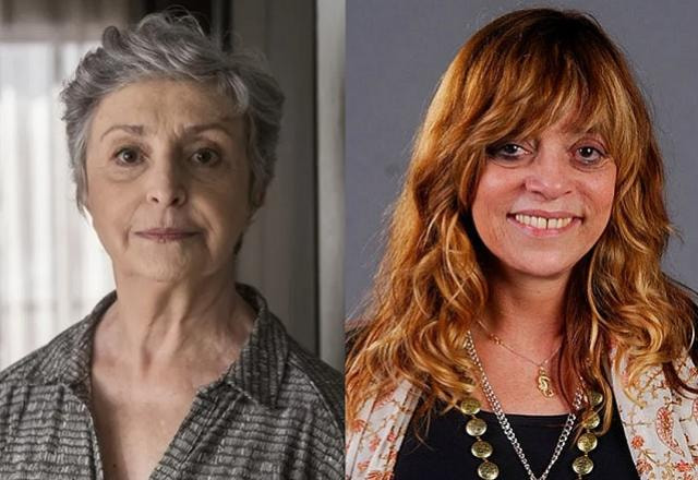 Glória Perez à esquerda; Ana Lúcia Torre à direita