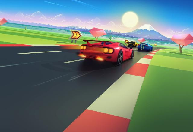 Imagem promocional de Horizon Chase Turbo