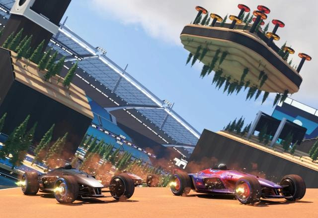 Imagem promocional de Trackmania