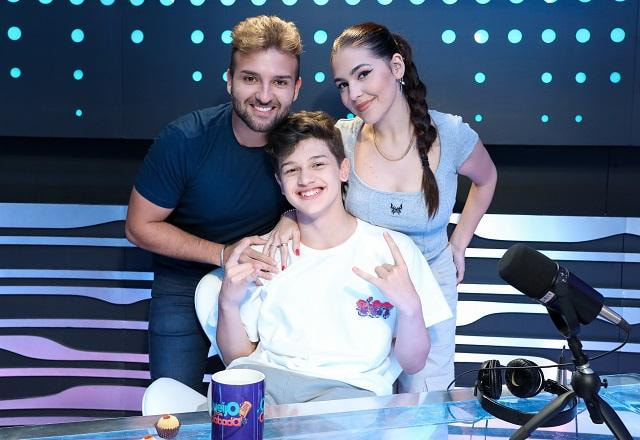 Gianlucca Mauad, Ana Zimerman e Nicholas Torres no Queijo com Goiabada